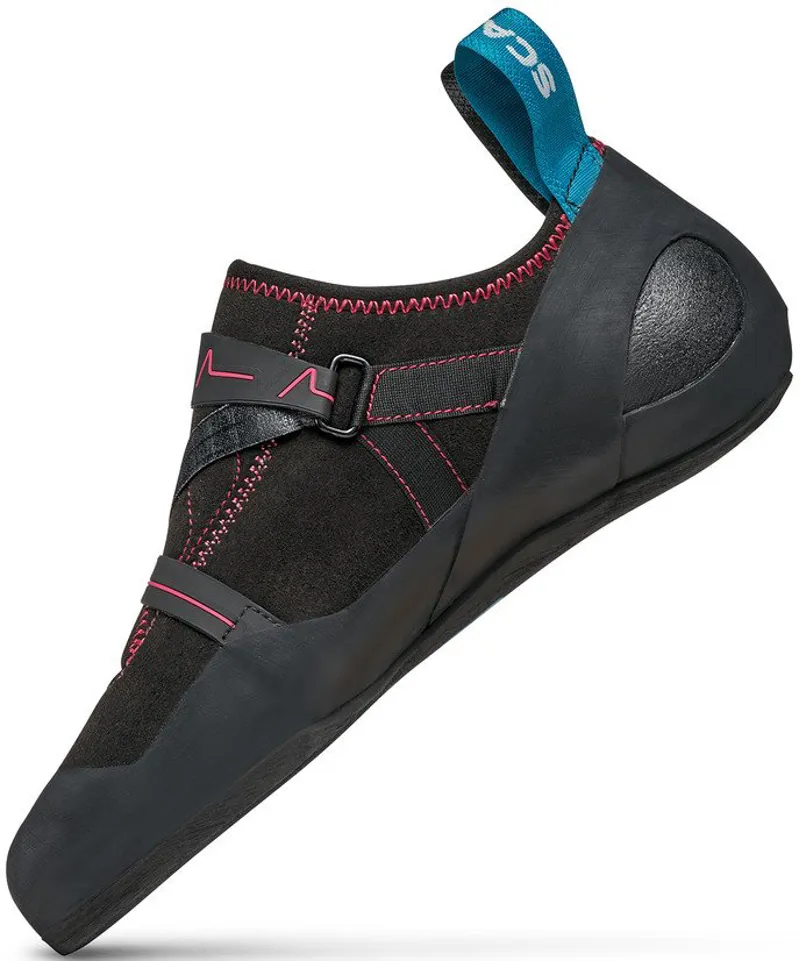 Scarpa Womens Velocity Climbing Shoes - Black-Raspberry-3
